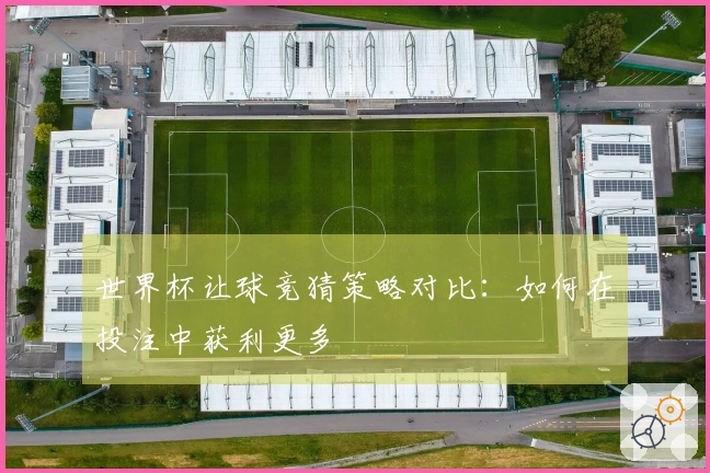 世界杯让球竞猜策略对比：如何在投注中获利更多